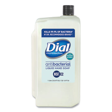 Dial® Professional Antibacterial Liquid Hand Soap With Moisturizers Refill For 1 L Liquid Dispenser, Pleasant, 1 L, 8-carton freeshipping - TVN Wholesale